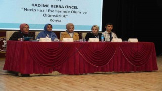 Akşehirde Necip Fazıl Kısakürek vefatının 40. yıl dönümünde anıldı