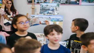 Aktif yaş alma merkezi minik konuklarını ağırladı