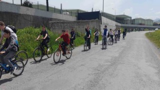 Alaplıda Gençlik Haftasında bisiklet turu yapıldı