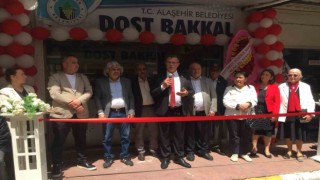 Alaşehirde ihtiyaç sahipleri için Dost Bakkal açıldı