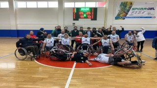Amedspor tekerlekli sandalye basketbol takımı 1. Ligde
