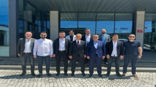 Anadolu Üniversitesi Kulüp Başkanı Özsarıdan TFF Başkanı Büyükekşiye ziyaret
