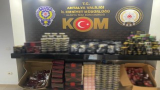 Antalyada kaçakçılık operasyonu