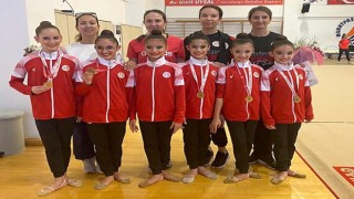 Antalyasporun cimnastikçileri kupaya uzandı