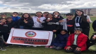 Aşkale Belediyesporun atletizm başarısı gururlandırıyor