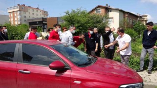 Ataşehirde mobilya imalathanesinde yangın; 1 yaralı