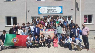 Avrupalı öğrenciler Altınkent Köyüne geldi