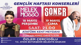 Aydın Büyükşehir Belediyesinden Gençlik Haftası konseri