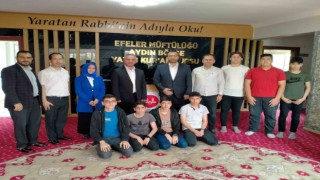 Aydın İl Müftüsü Güneş hafızların sevincine ortak oldu