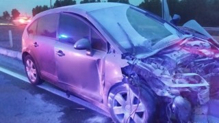 Aydında meydana gelen trafik kazasında yürekler ağızlara geldi