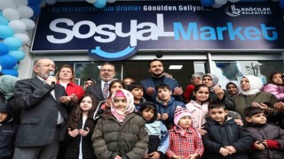 Bağcılarda ihtiyaç sahipleri için ‘Sosyal Market açıldı