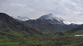 Bağır Paşa Dağına kar yağdı