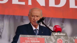 Bahçeli: “Bir terörist alçakça ve cüretkar şekilde milletimizi tehdit ederek, 14 Mayısta Kılıçdaroğlu kazanamazsa iç savaş çıkar diyebilmiştir