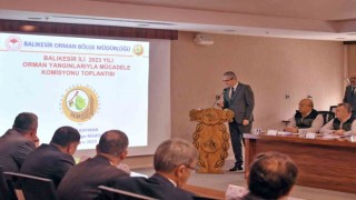 Balıkesirde orman yangınlarına karşı önlem toplantısı