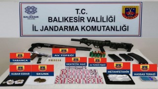 Balıkesirde uyuşturucu operasyonu: 6 gözaltı