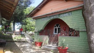 Balörendeki türbenin çevresi güzelleştirildi