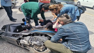 Bandırmada trafik kazası: 1 yaralı