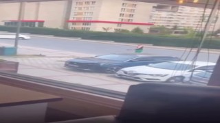 Başakşehirde film sahnelerini aratmayan olay: Pompalı tüfekli kişiye müdahale ederken silah patladı
