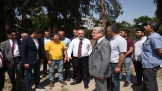 Başkan Kadir Kara, sakarcalık köyünü ziyaret etti