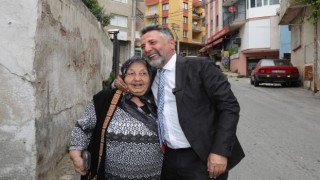 Başkan Sandal, mahalle ziyaretlerini sürdürüyor