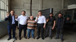 Başkan Savran Sanayi Esnaflarını ziyaret etti