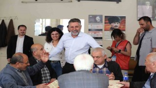 Başkan Serdar Sandalın mahalle ziyaretleri hız kesmiyor
