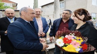 Başkan Söğüte doğalgaz teşekkürü