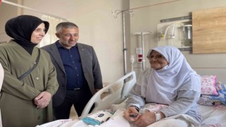 Başkan Yıldırım hastaları ziyaret etti