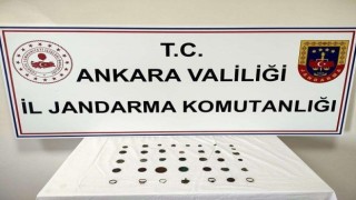 Başkentte farklı dönemlere ait 28 adet sikke ele geçirildi