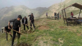 Batmanda terörden arındırılan yaylalar meyve fidanlarıyla donatıldı