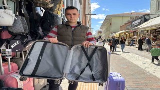 Bavul satıcılarının umudu gurbetçilerin geleceği haziran ayında