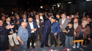 BBP Aydın Milletvekili adayı Eşine Kemerde miting gibi karşılama