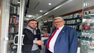 BBP Milletvekili Adayları Kemal Akyıldız ve Hasan Uslu esnafları ziyaret etti