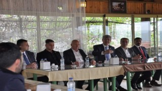 Beypazarında Cumhur İttifakı basınla buluştu