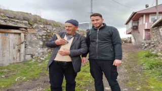 Bitkin bitkin halde bulunan balaban kuşu tedaviye alındı