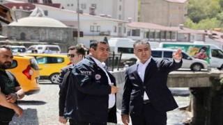 Bitlisteki dere üstü çalışmaları kaldığı yerden devam ediyor