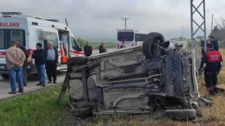 Burdurda otomobil takla attı, sürücü hayatını kaybetti