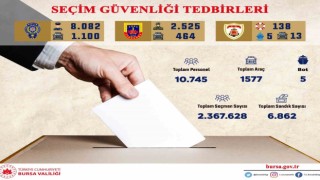Bursa Valiliği seçim günü alınacak tedbirleri duyurdu