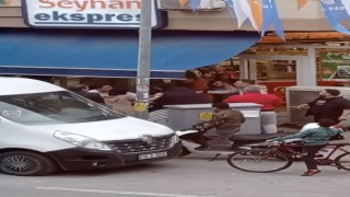 Bursada gençlerin kavgası kamerada