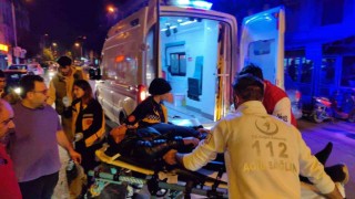 Bursada motosiklet sürücüsü ölümden döndü