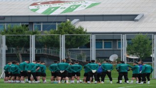 Bursasporda Nazilli Belediyespor maçı hazırlıkları sürüyor