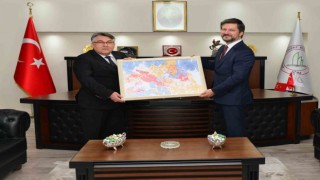 Büyükelçi Matisten ZBEÜ RektörüÖzölçere ziyaret