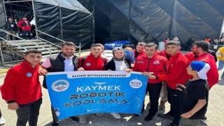 Büyükşehir KAYMEK öğrencileri, TEKNOFEST 2023ün heyecanını yaşadı
