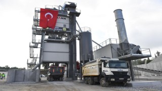Büyükşehirden yeni asfalt üretim tesisi