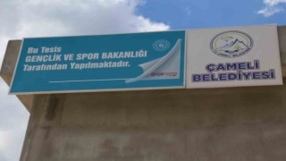 Çameli Gençlik Merkezi hızla yükseliyor
