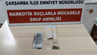 Çarşambada uyuşturucu baskını: 1 tutuklama