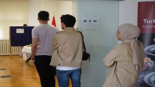 Çekyada Türkiyedeki seçimler için oy verme işlemi devam ediyor