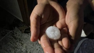 Ceylanpınarda dolu hayatı felç etti