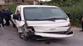 Çinede trafik kazası: 1 yaralı