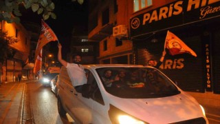 Cizrede Galatasarayın şampiyonluk sevinci